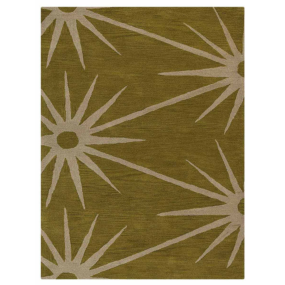 Impatiens Hand Tufted Rug - Soft Floral Area Rug for Living Room, Bedroom & Nursery - Non-Slip Home Decor Carpet