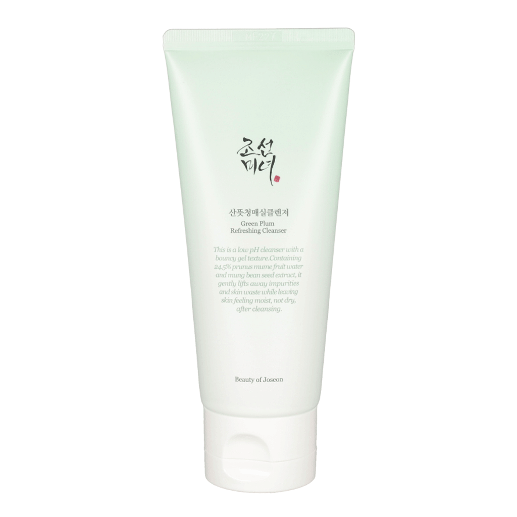 Beauty of Joseon Green Plum Refreshing Cleanser 100ml - Korean Skincare for Oily & Acne-Prone Skin - Perfect for Morning & Night Face Wash Routine