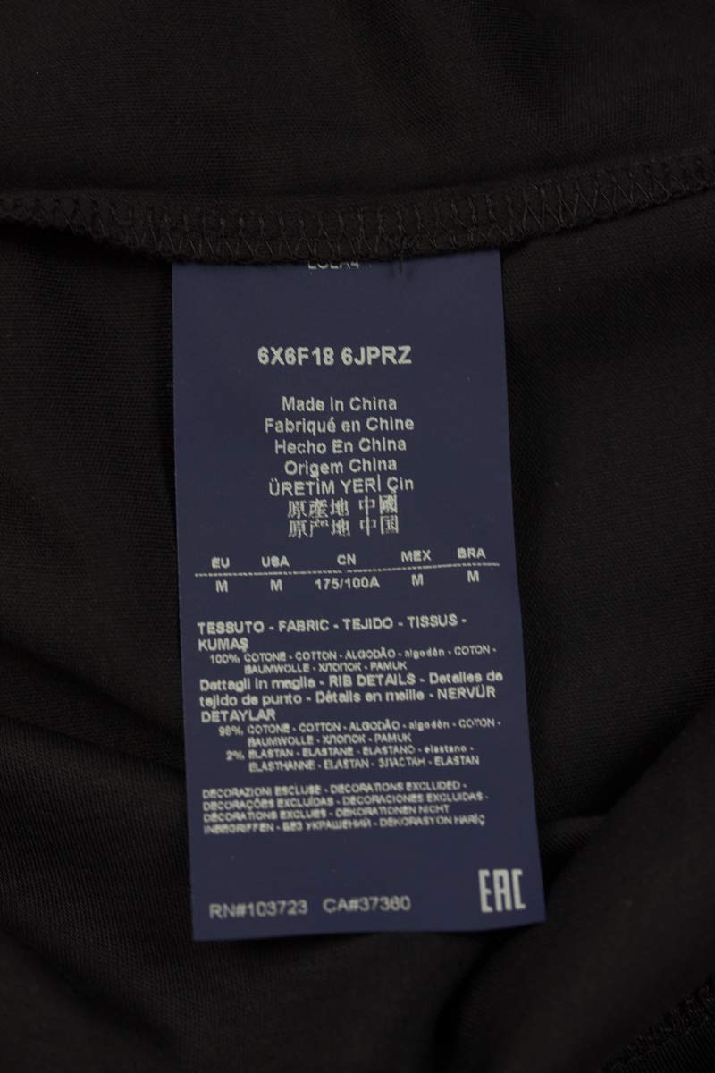 Armani Jeans Men's Solid Blue Polo Shirt Size L - Classic Casual Wear for Business & Weekend Outings