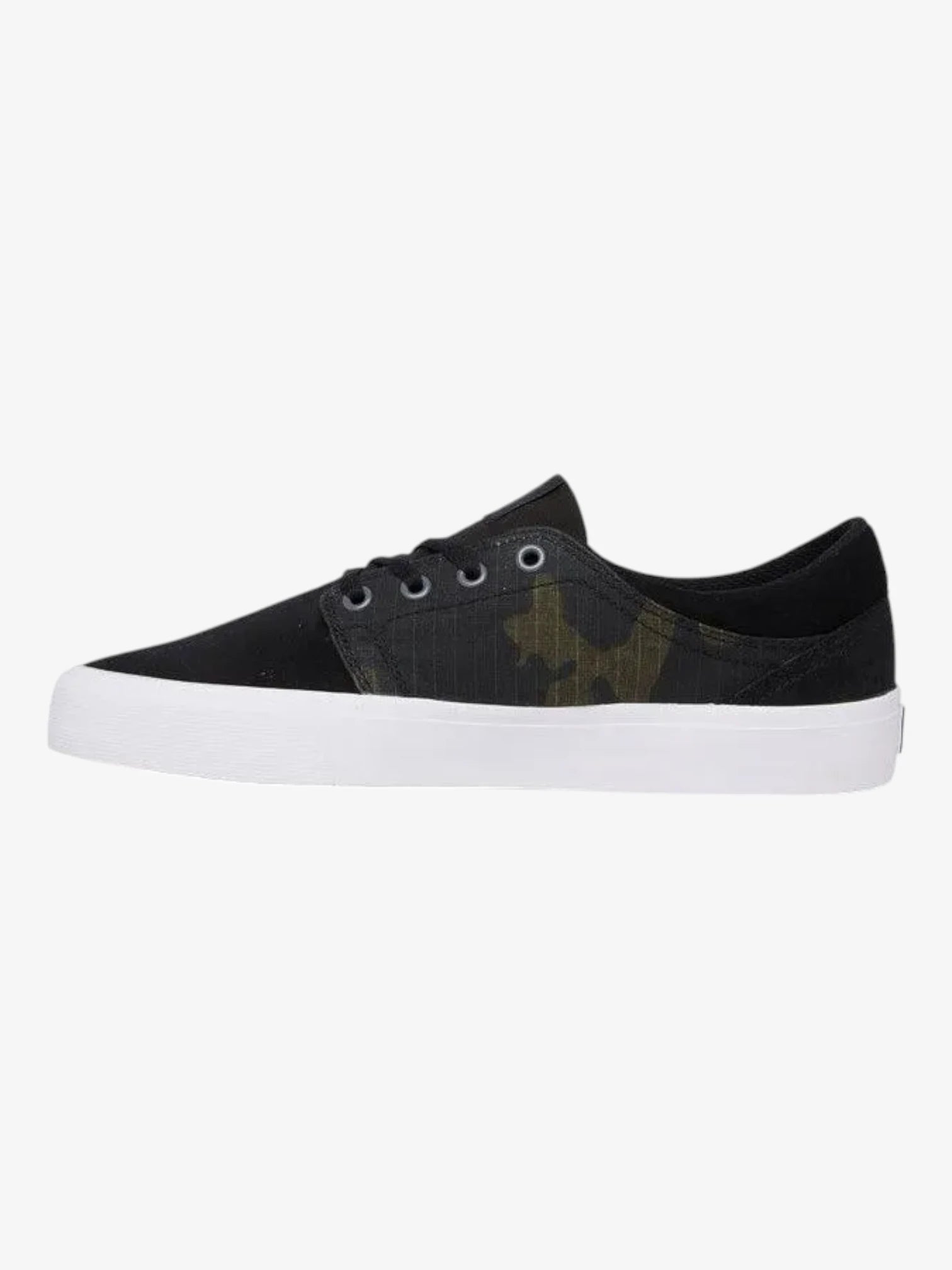 DC Trase SD Sneakers - Black Camouflage | Men's Skate Shoes for Streetwear & Casual Wear