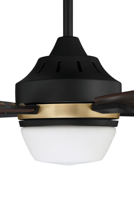 Craftmade 52 Inch Fresco Ceiling Fan with Blades and Light Kit - Modern Indoor Cooling for Living Room, Bedroom & Office