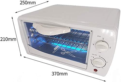 UV Sterilizer Cabinet for Home & Office - Room Temperature UV Disinfection with Timer | Perfect for Baby Bottles, Phones, Masks & More | Portable Germ Killing Cabinet for Daily Sanitization Needs