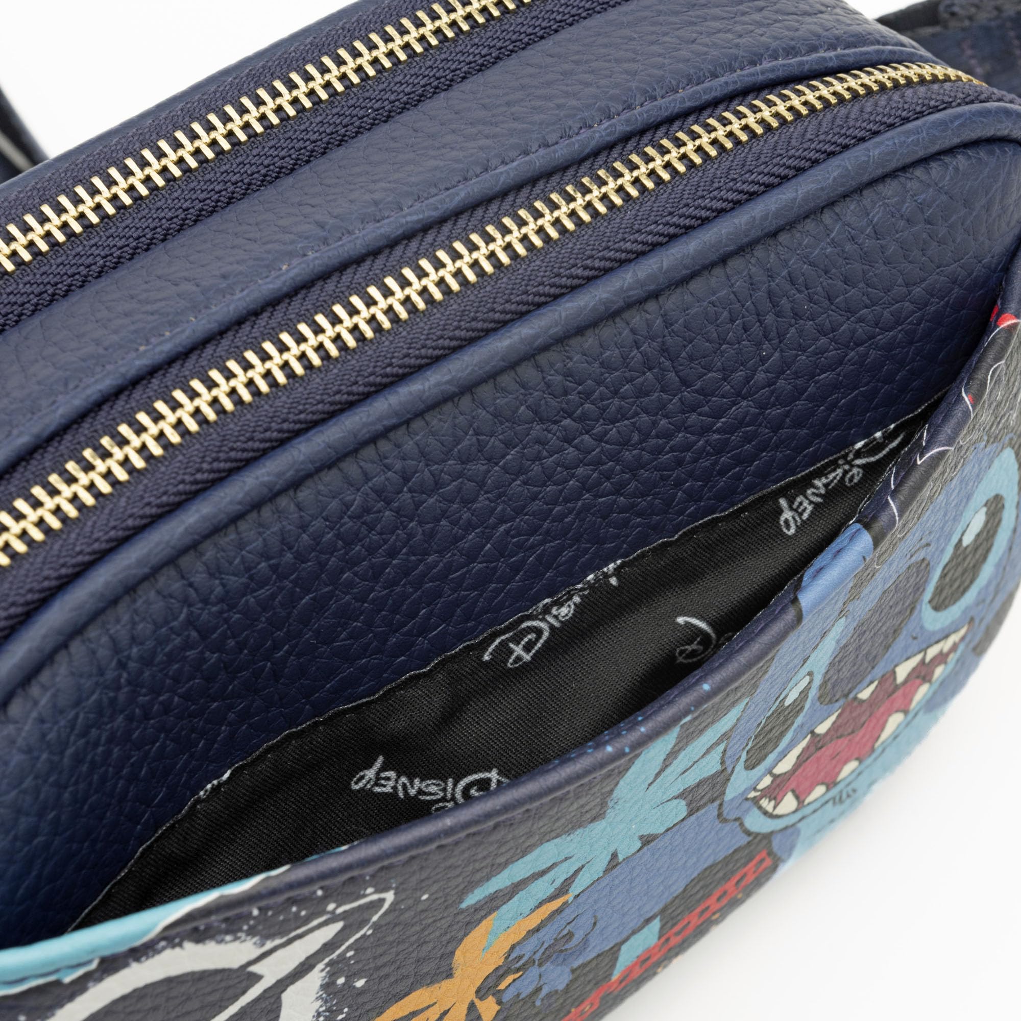 Stitch Designer Series Double Zipper Crossbody Shoulder Bag A25225 - Fashionable & Functional Purse for Women, Perfect for Travel, Work & Daily Use