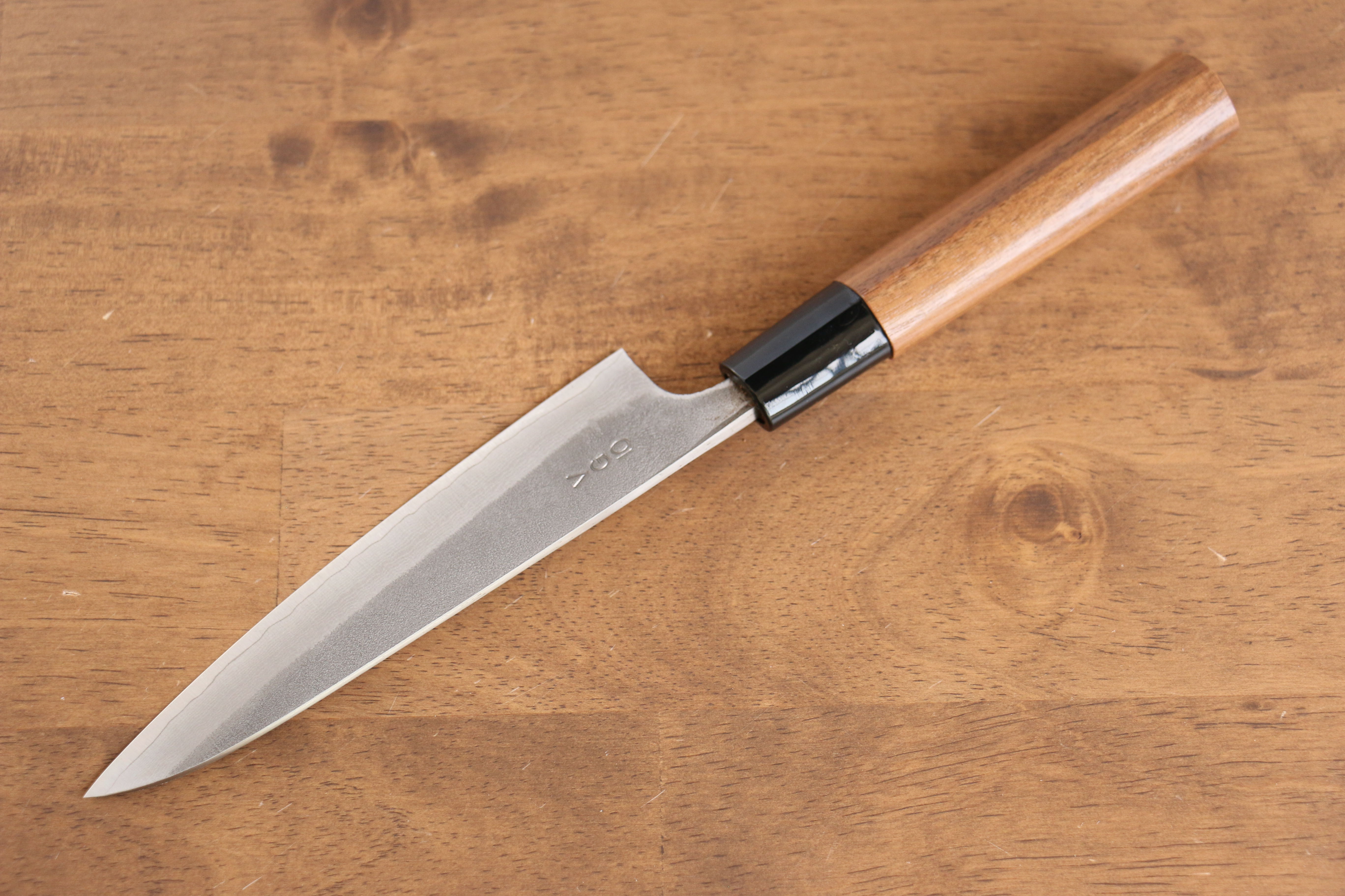 VG10 Damascus Nashiji Petty Utility Knife 140mm - Japanese Chef Knife with Walnut Handle - Perfect for Slicing, Chopping & Precision Kitchen Tasks
