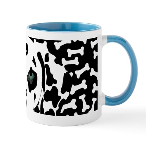 White/Blue Inside - Dalmatian Mug