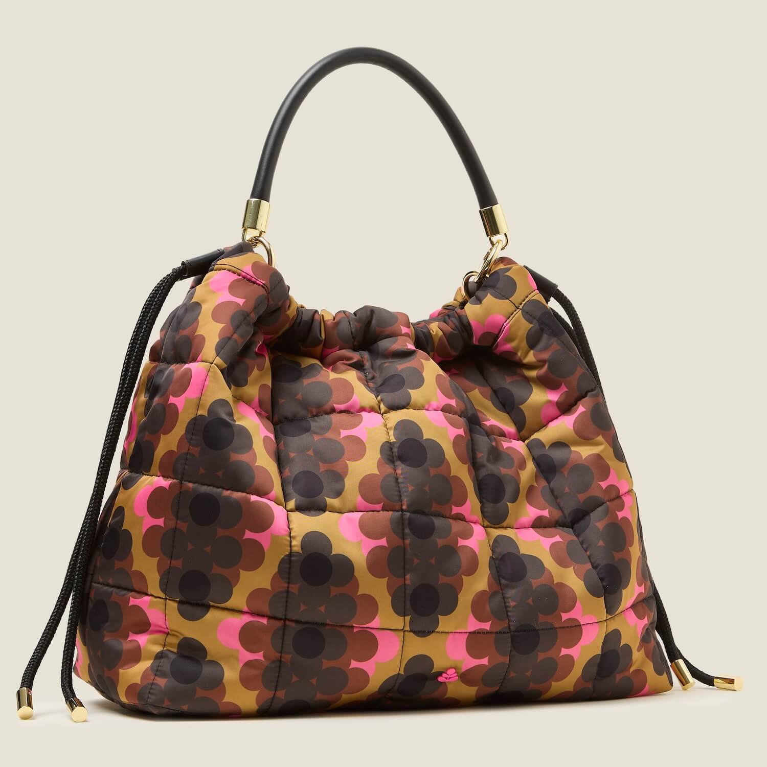 Cirrus Drawstring Handbag - Stylish Cosmos Pink Crossbody Purse for Women | Perfect for Everyday Use, Travel & Shopping
