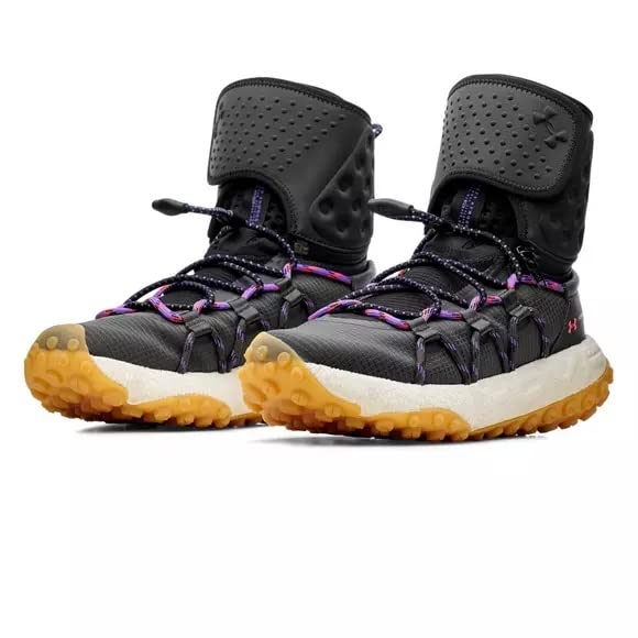 Under Armour UA HOVR Summit Fat Tire Running Shoes for Men - Gray/Black, Size 6.5 | Trail Running, Hiking & Outdoor Workouts