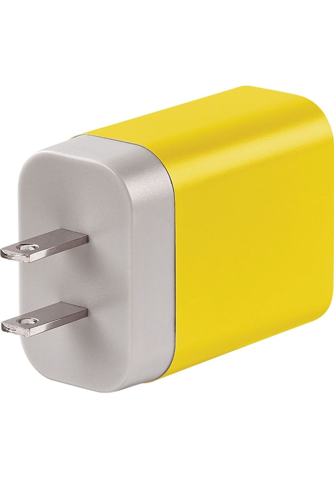 Go Travel Worldwide 3-Port USB A Wall Charger - Fast Charging for Phones, Tablets & Devices | Perfect for Travel, Home & Office Use