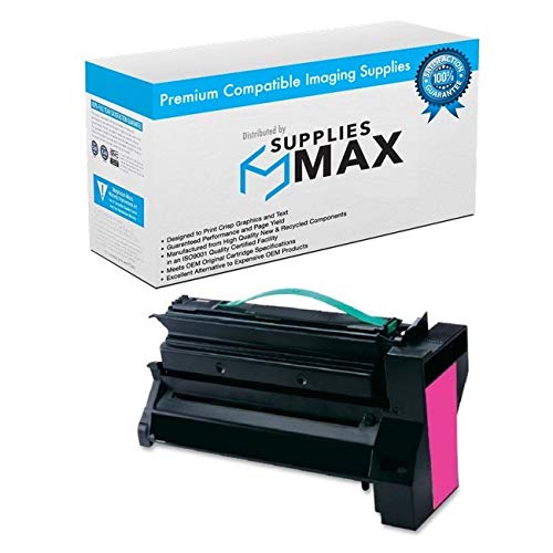 Lexmark C780DN/C780DTN/C782DN/C782DTN/C782N/X780/X782E-MFP Compatible Magenta High Yield Toner Cartridge - 15,000 Page Yield (C780A1MGJ) | Replacement for Office & Home Printing, Ideal for High-Volume Documents & Color Prints