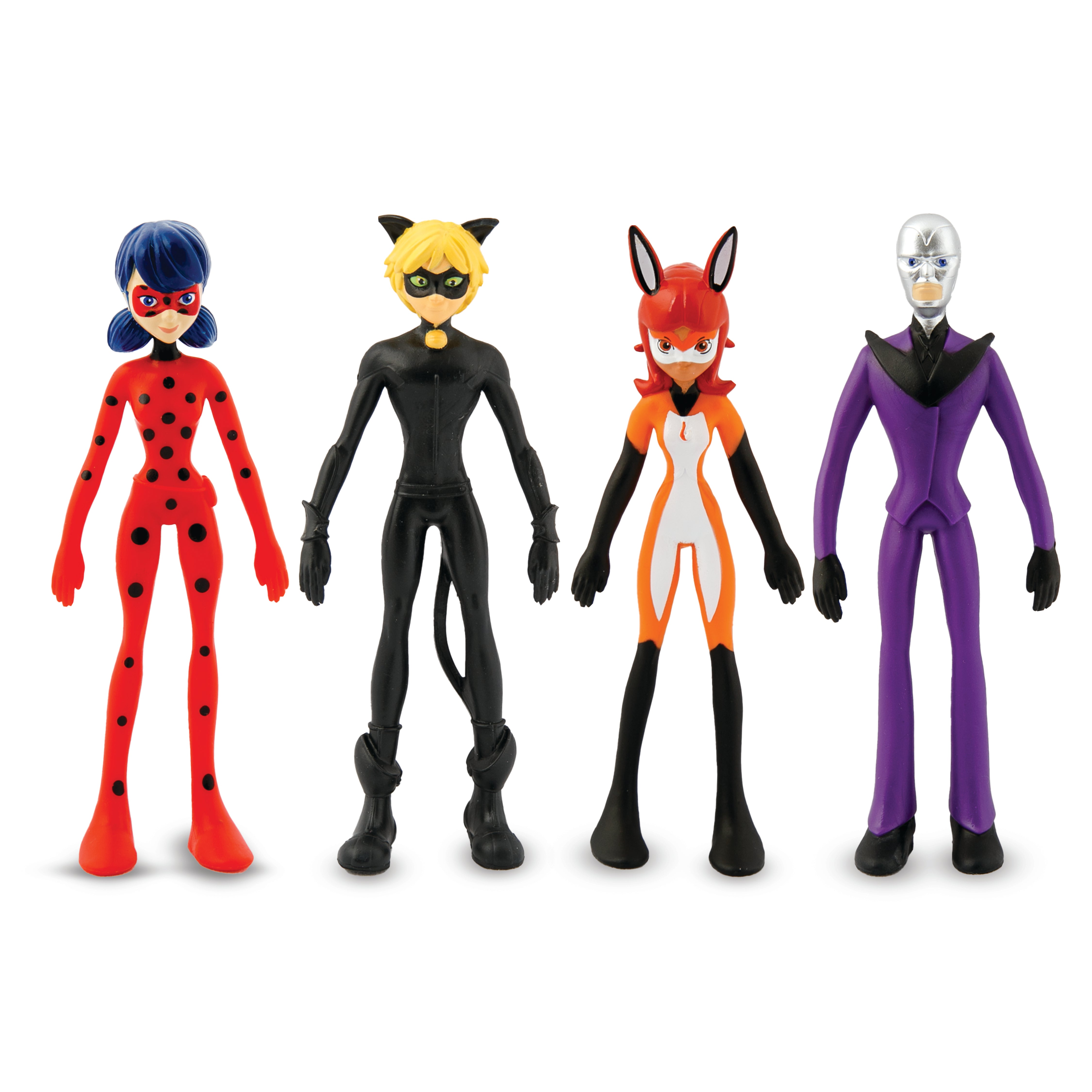 BEND EMS Miraculous Cat Noir Flexible Action Figure - Collectible Toy for Kids & Fans - Perfect for Play, Display & Gifts