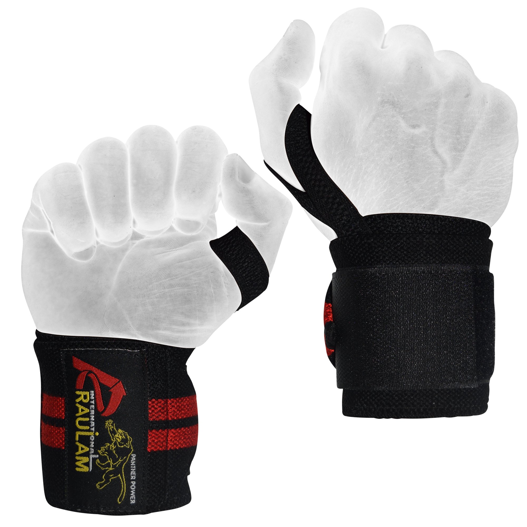 Best Weight Lifting Wrist Wraps for CrossFit & Powerlifting - Unisex Hand Support Straps for Improved Grip Strength & Stability - Ideal for Gym, Workouts & Strength Training