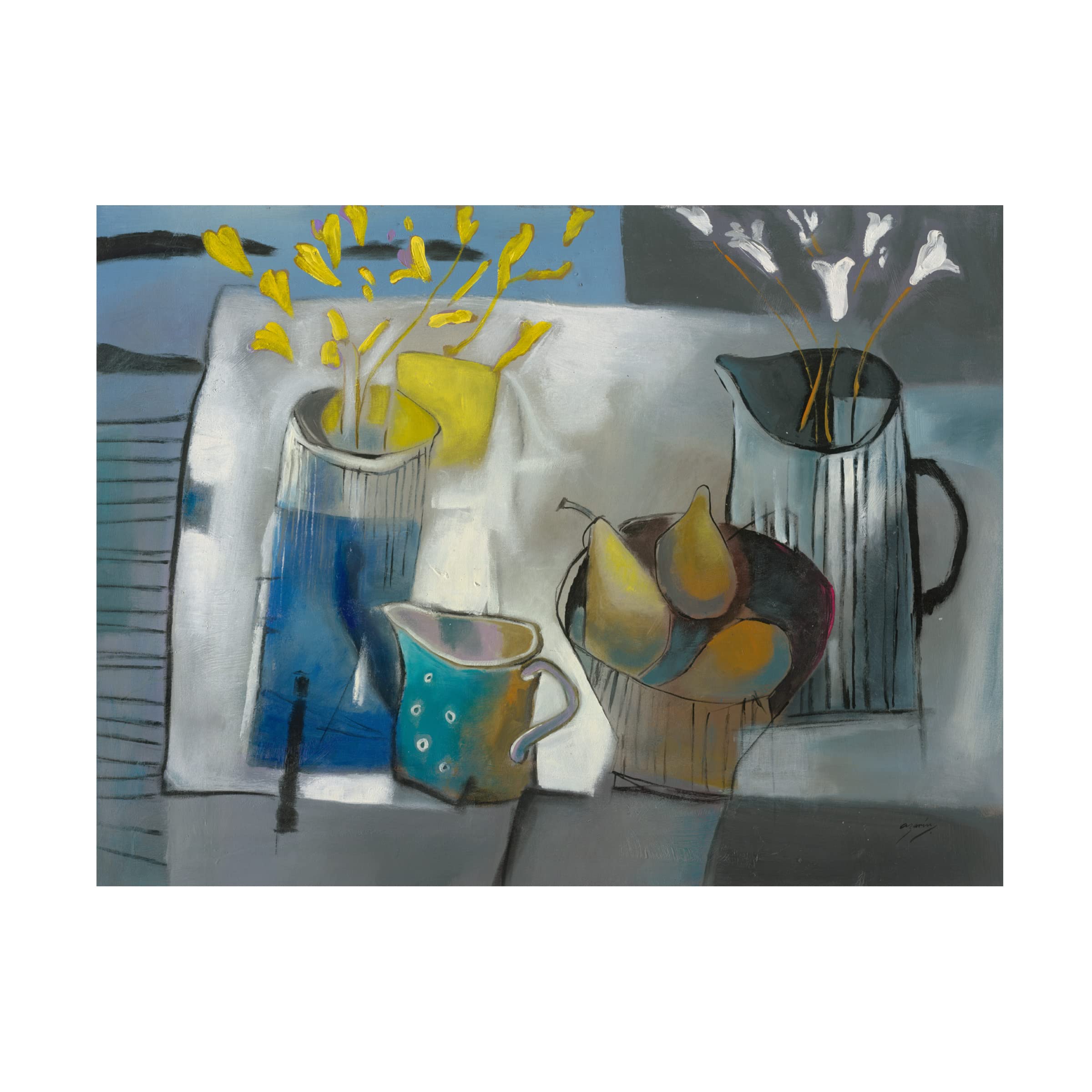 Trademark Fine Art 'Good Morning' Canvas Wall Art by Azarin - Perfect for Living Room, Bedroom & Office Decor