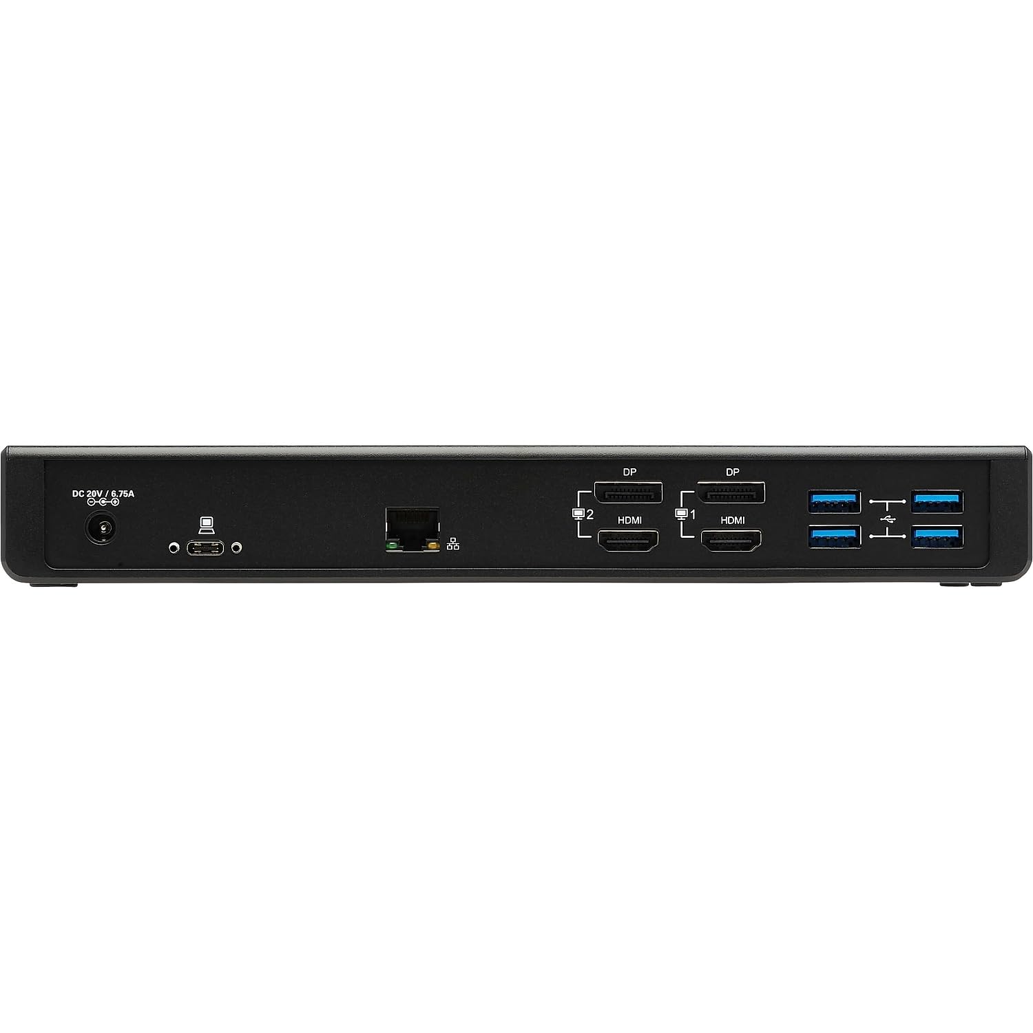 Tripp Lite 14-Port USB-C Docking Station with Dual 5K/4K Display, 85W PD Charging, USB 3.2 Hub - Ideal for Home Office & Multi-Monitor Workstations (U442-DOCK21-B)