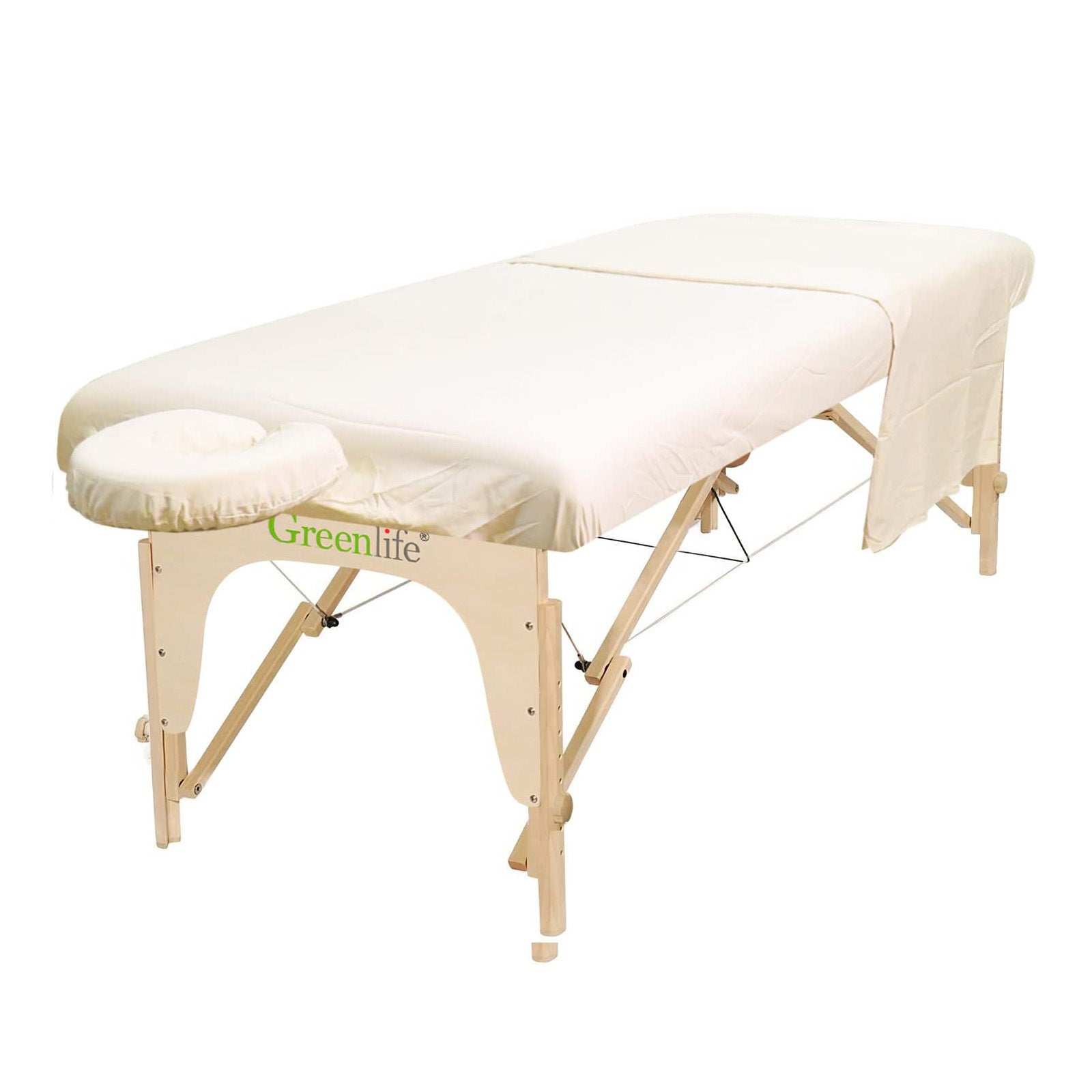 Premium Poly-Cotton Blend 3-Piece Massage Table Sheet Set - Soft, Durable & Hypoallergenic for Spa, Salon & Professional Massage Therapy