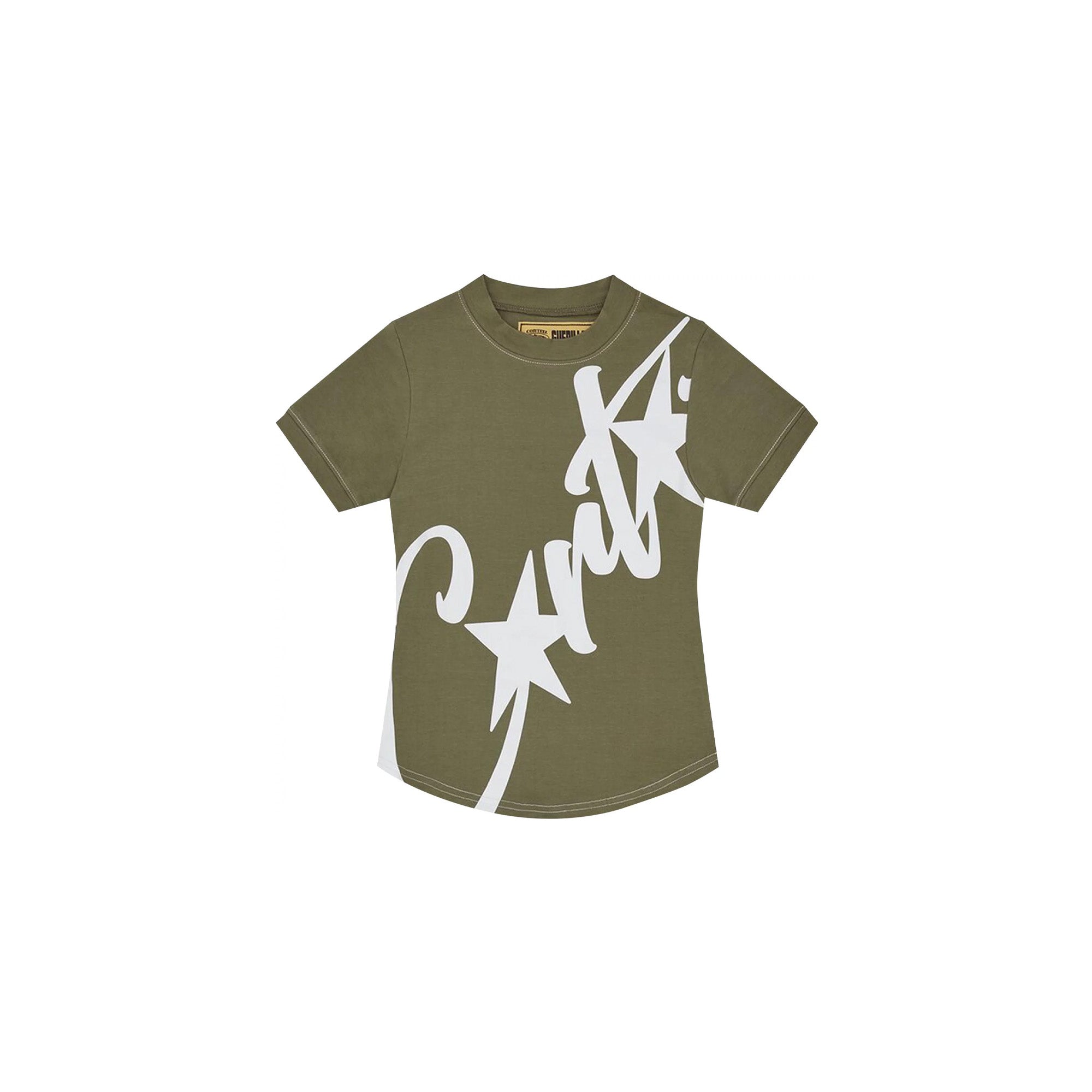 Corteiz Allstarz Baby Top in Khaki - Stylish and Comfortable Outfit for Infants, Perfect for Casual Wear and Family Outings