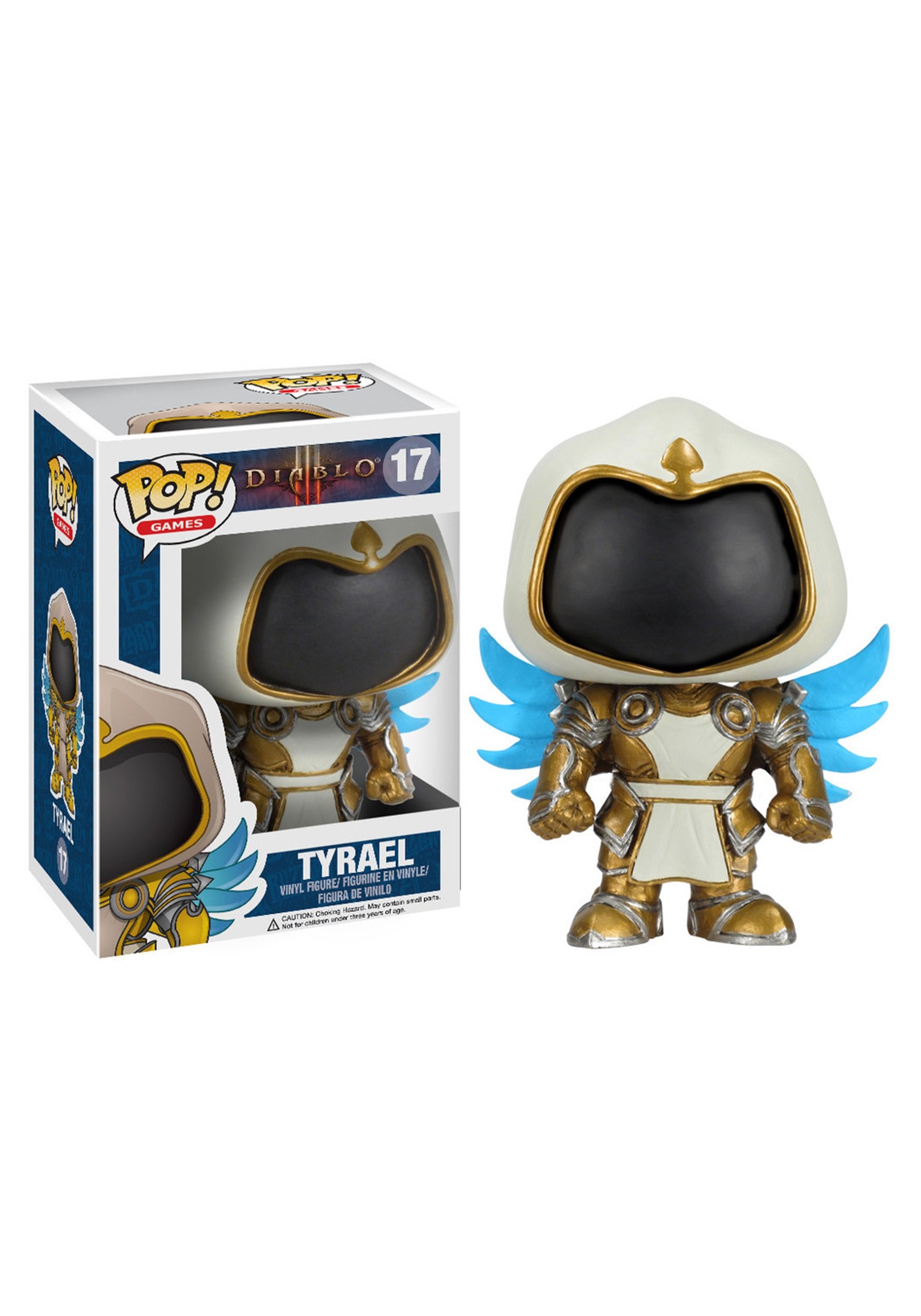 Funko POP Games Diablo Tyrael Vinyl Figure Collectible - Perfect for Gaming Enthusiasts & Diablo Fans - Display on Desk, Shelf, or Gaming Setup