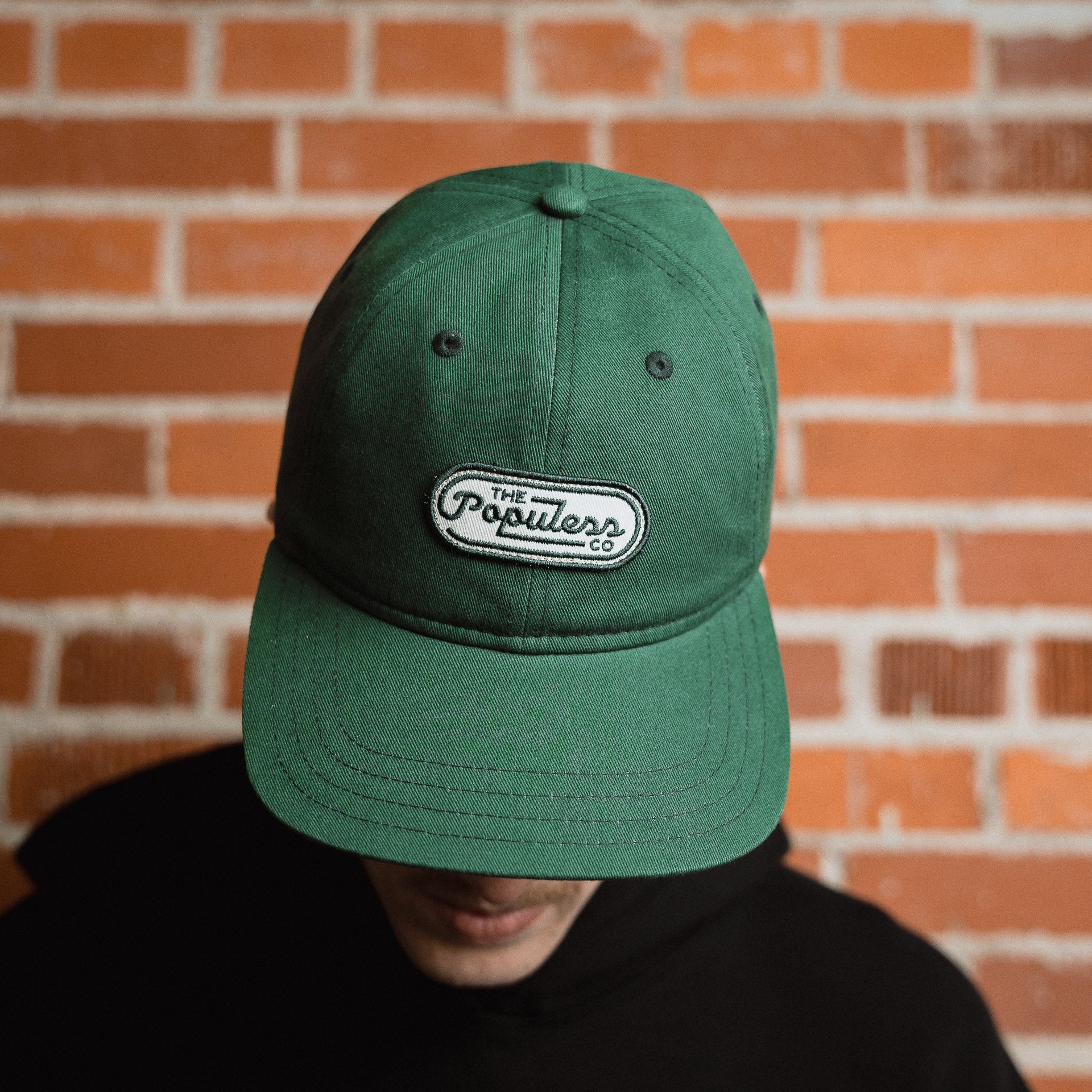 Reuben Cap - Stylish Forest Green Baseball Hat for Men & Women - Perfect for Outdoor Activities, Hiking, and Casual Wear