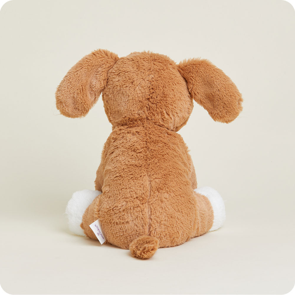 Weighted Heated Beagle Stuffed Animal - Warmies Plush Toy for Anxiety Relief & Comfort - Perfect for Kids, Adults & Stress Relief at Home or Travel