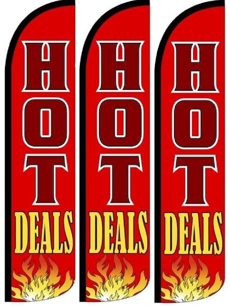 OnPoint Wares Premium King Size Flags - 3 Pack (Hardware Not Included) for Home Decor, Patriotic Displays & Outdoor Events