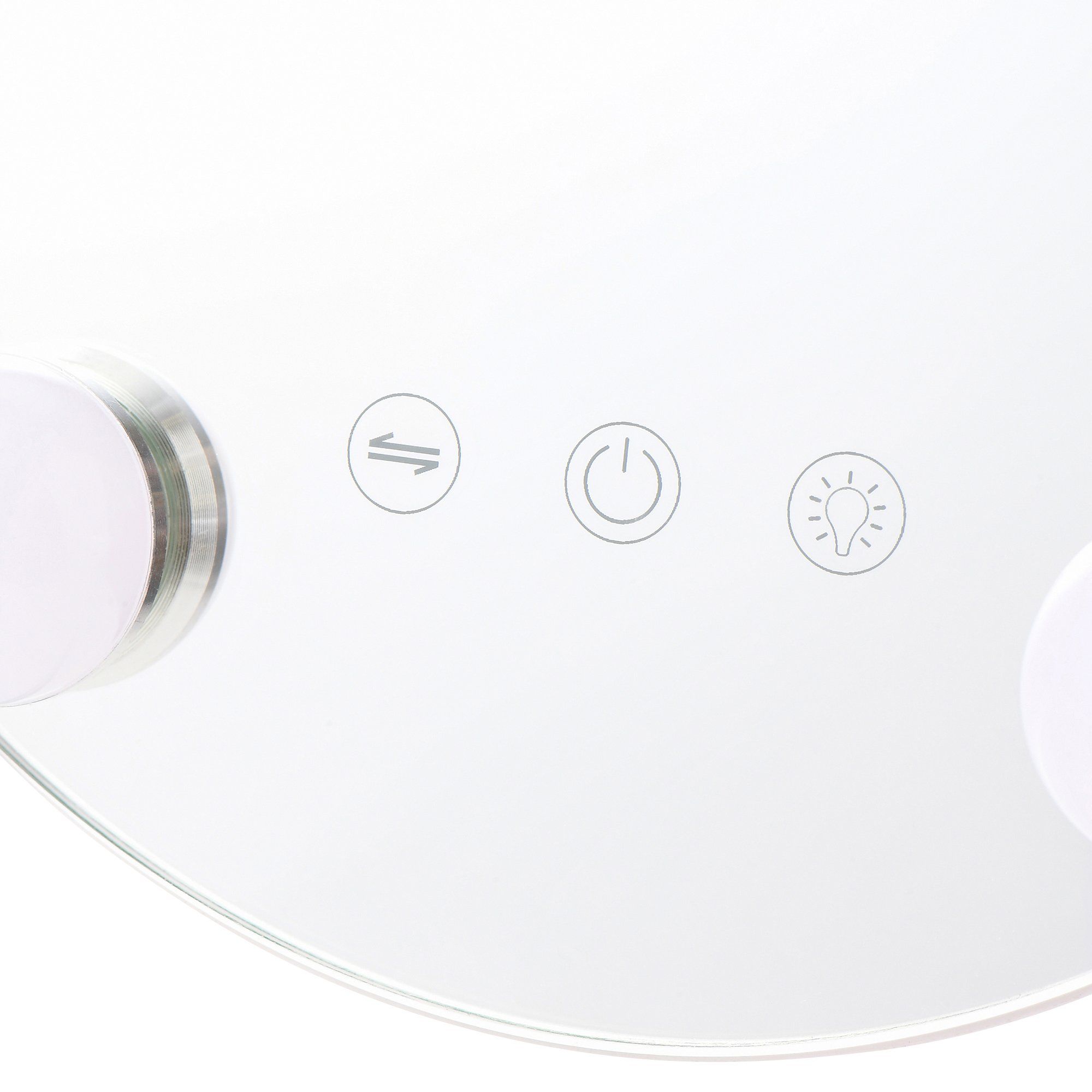 Hollywood Style Round Vanity Mirror with LED Lights - Perfect for Makeup, Dressing Room, and Home Decor
