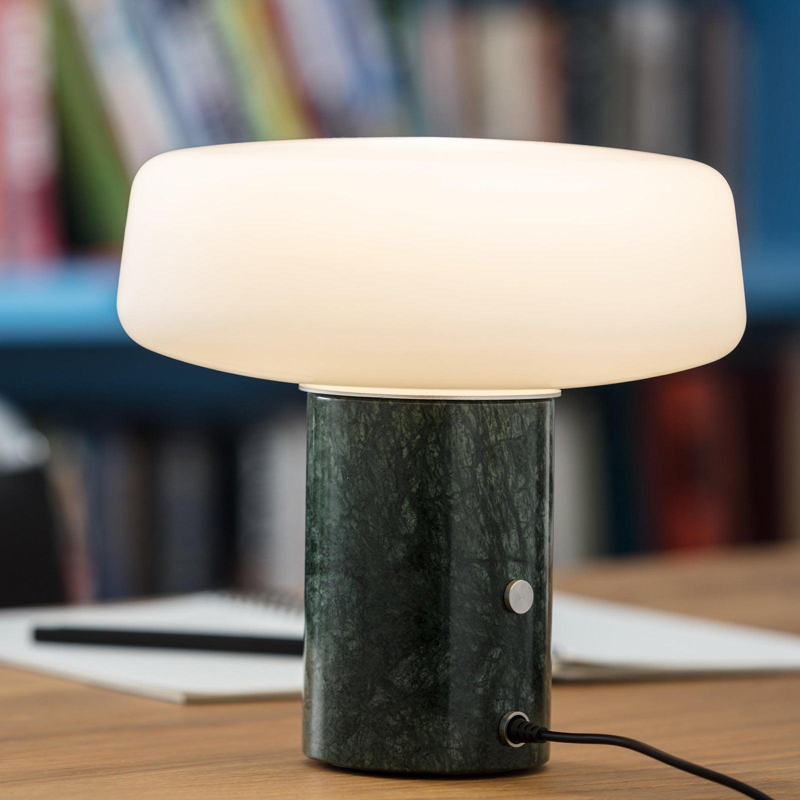 Modern Solid Wood Table Lamp - Warm White LED Light for Bedroom, Living Room, and Office - Perfect for Reading, Working, and Relaxing