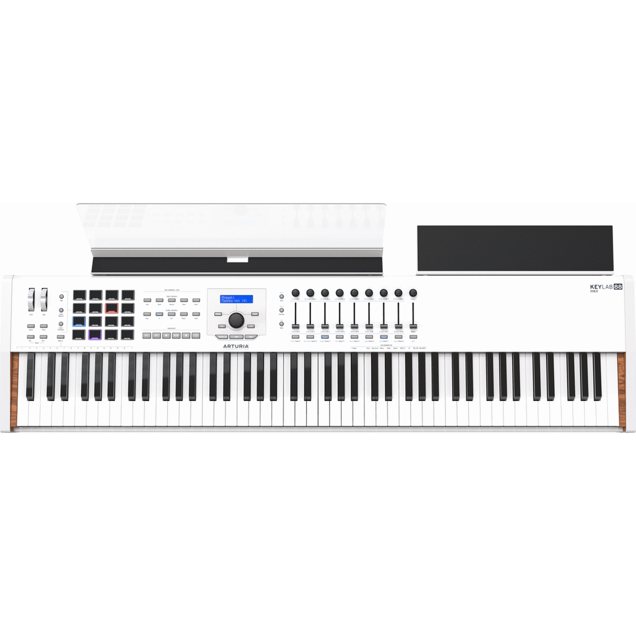 Arturia KeyLab MkII 88-Key Hammer Action MIDI Keyboard Controller - Perfect for Music Production, Studio Recording & Live Performances