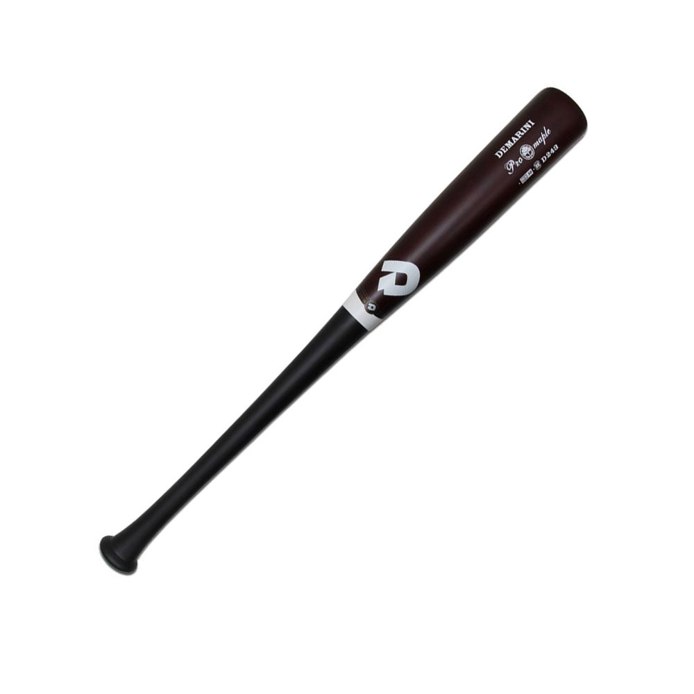 DeMarini D243 Pro Maple Wood Baseball Bat for Adults - High Performance Wooden Bat for Baseball Games & Training