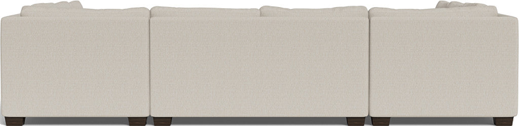 Track 141 Corner Sleeper Sofa U Sectional - Modern L-Shaped Convertible Couch Bed with Storage | Perfect for Small Spaces, Guest Rooms & Apartments