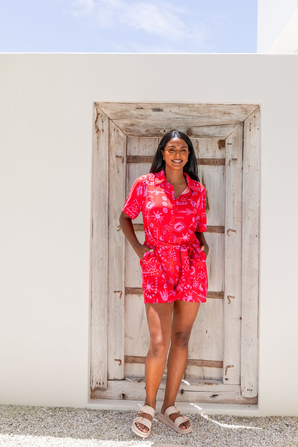 Giulia Playsuit in Margie - Stylish Women's Jumpsuit for Summer Outfits & Casual Wear | Perfect for Beach, Vacation, and Everyday Fashion