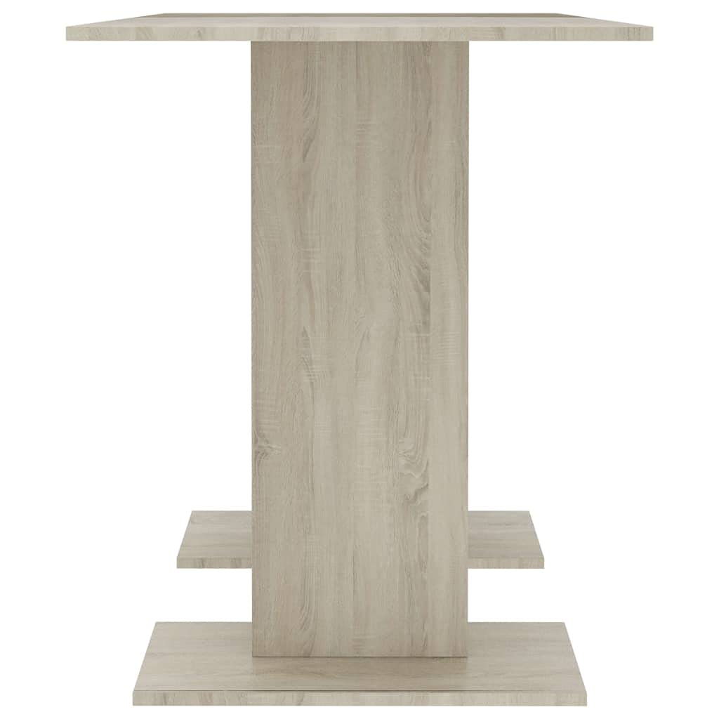 43.3 x 23.6 x 29.5 Inch Sonoma Oak Dining Table & Coffee Table - Multi-Functional for Dining Room, Living Room, Office, Study & Home Bar - Durable Chipboard Design - Perfect for Family Gatherings & Entertaining Guests