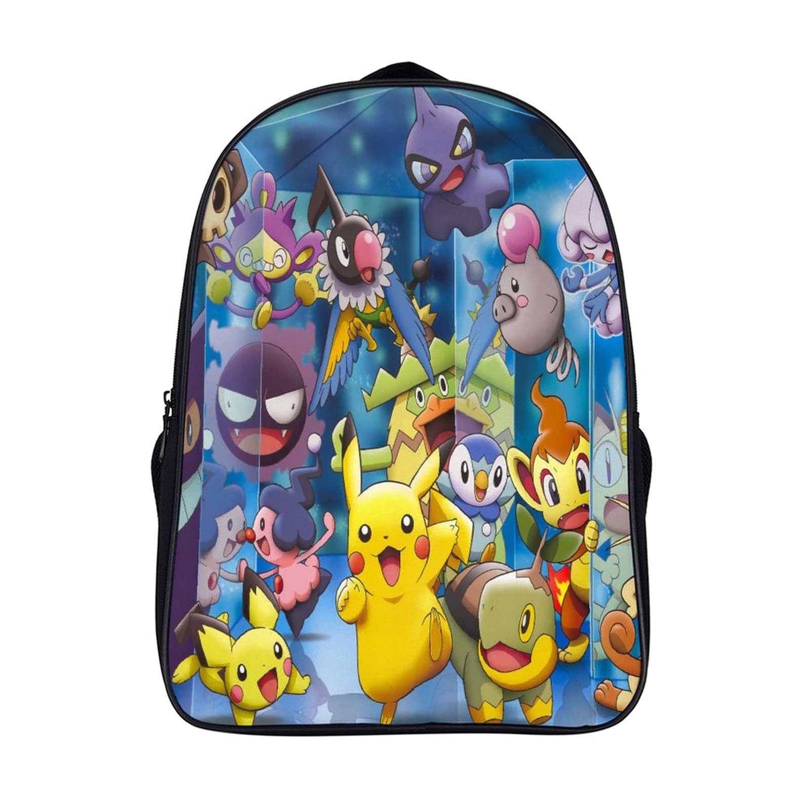 SCGOLD Anime Boys Girls Backpack - 16 Inch Lightweight Durable Laptop School Bag for Teens, Elementary & Middle Students - Perfect for School, Travel & Daily Use - Cartoon Bookbag for Back to School Essentials