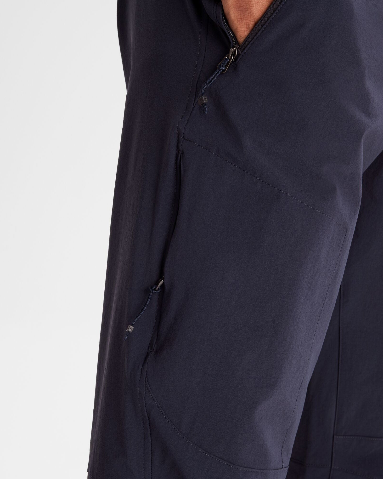 Men's Flinders Pants - Pure Navy Blue Outdoor Hiking & Travel Trousers for Adventure & Casual Wear