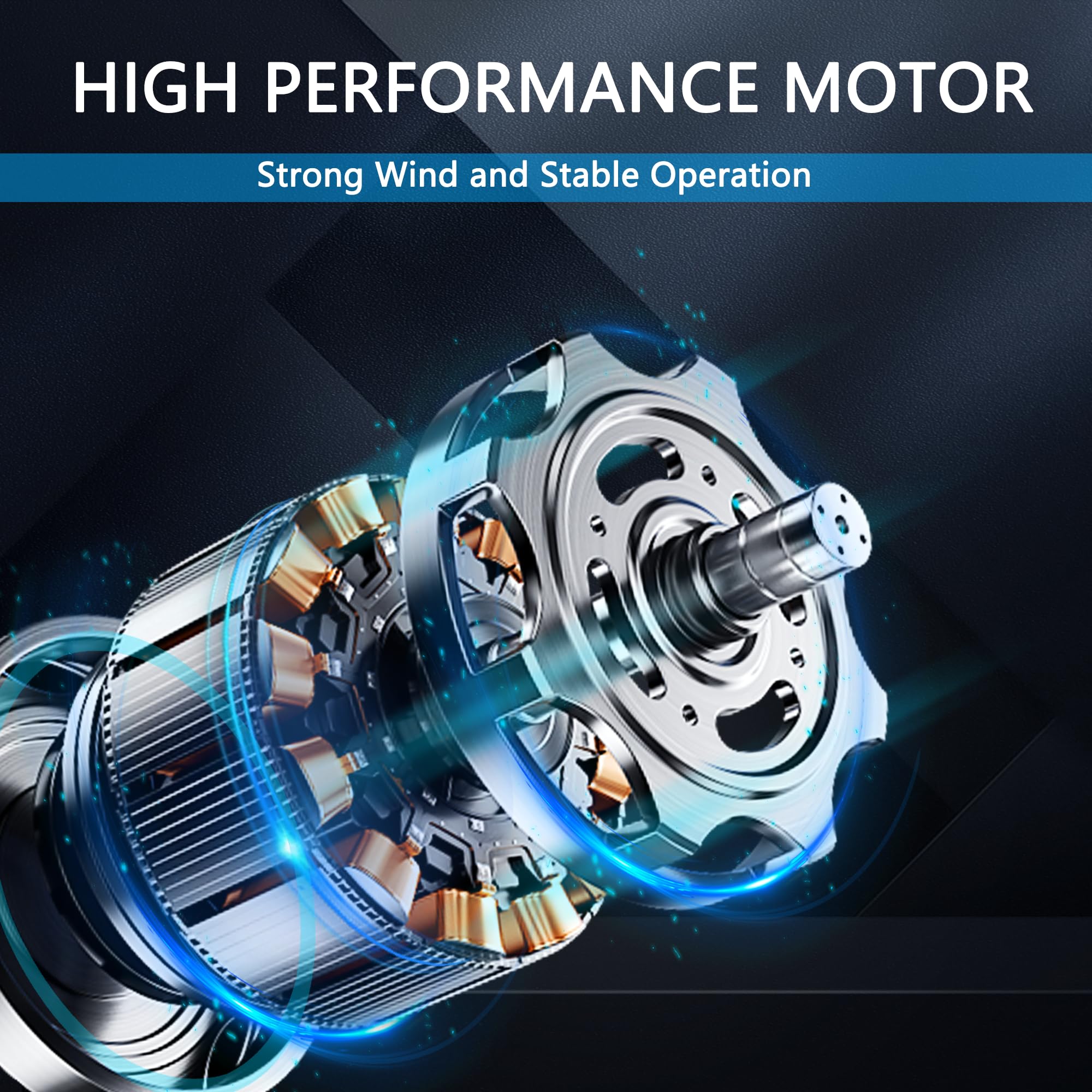 8 Inch Inline Duct Fan with Speed Controller - High Efficiency EC Motor Ventilation Exhaust Fan for Grow Tents, Hydroponics, HVAC Systems | Heating & Cooling Booster with NSK/SKF Bearings, ETL Certified | Perfect for Home Ventilation, Greenhouse Air Circulation & Indoor Gardening