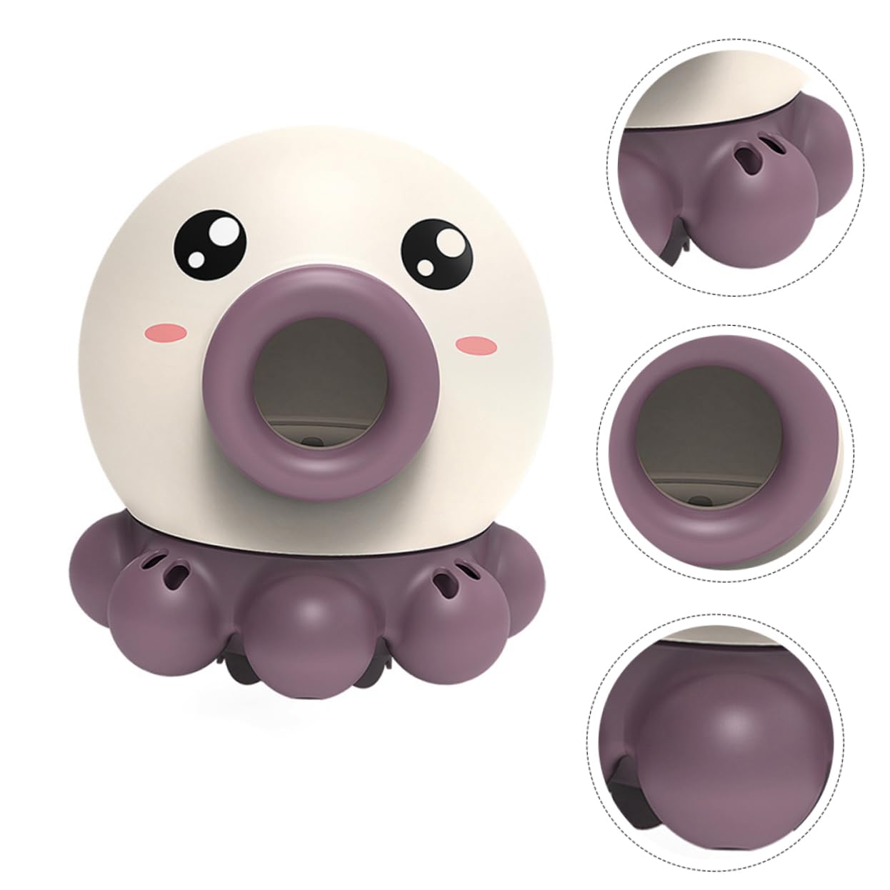 Totority 1-Piece Animal Bath Toys for Kids - Cartoon Plastic Bathtub & Swimming Pool Toys for Toddlers - Fun Water Play During Bath Time, Pool Parties & Beach Trips