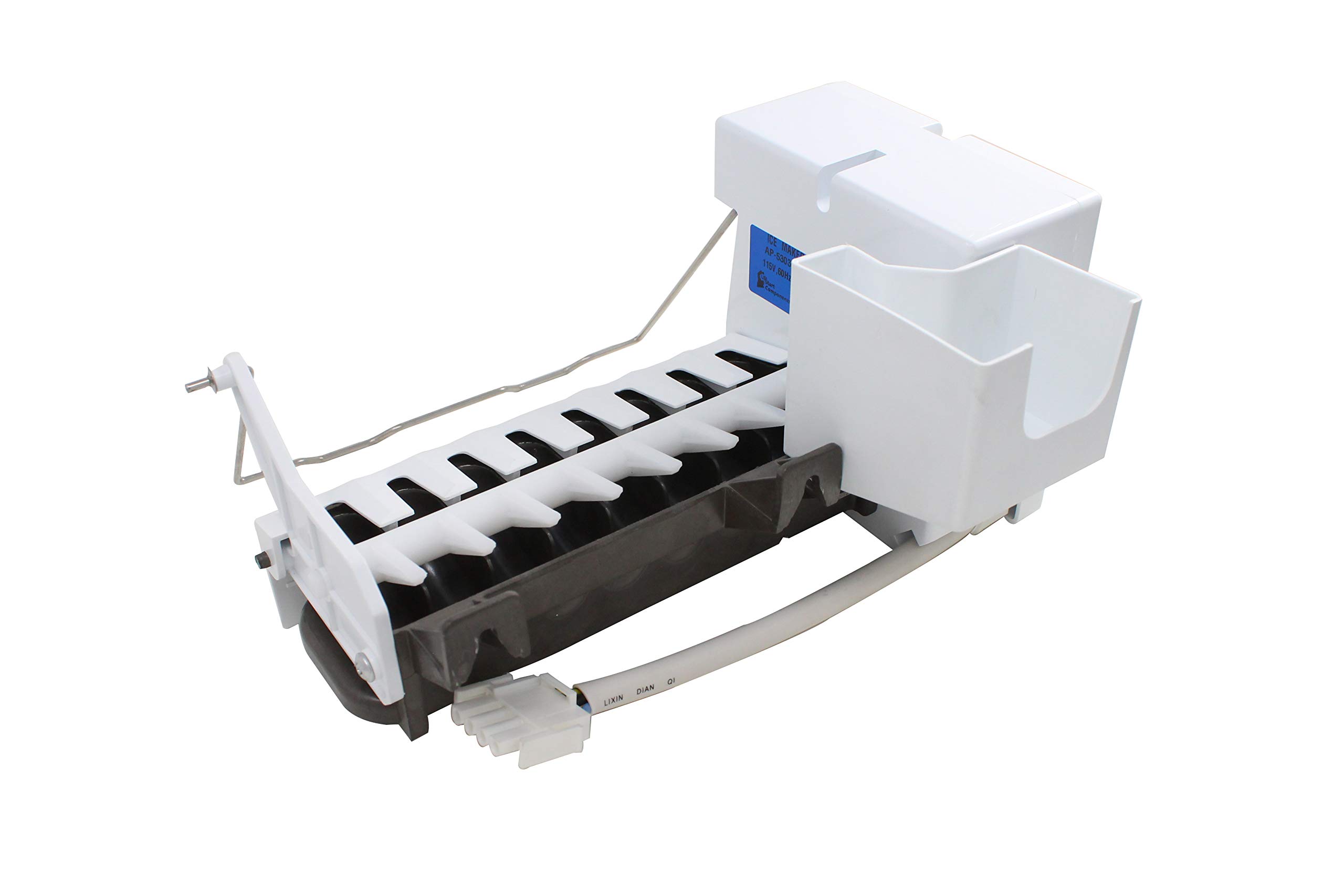 5303918344 Refrigerator Ice Maker Replacement - Compatible with Kenmore/Sears 253.5567940N, 241696501 & 241627701 - Perfect for Home Kitchen Appliance Repair & Maintenance