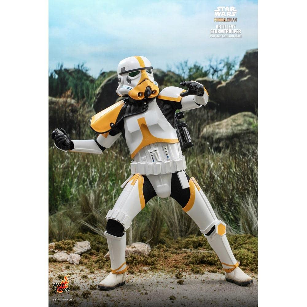 Hot Toys 1:6 Scale Artillery Stormtrooper Action Figure - The Mandalorian Collectible for Star Wars Fans | Perfect for Display & Cosplay