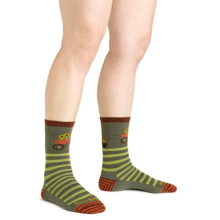 Darn Tough Animal Haus Crew Lightweight Lifestyle Socks for Women - Comfortable & Durable Hiking, Running & Everyday Wear