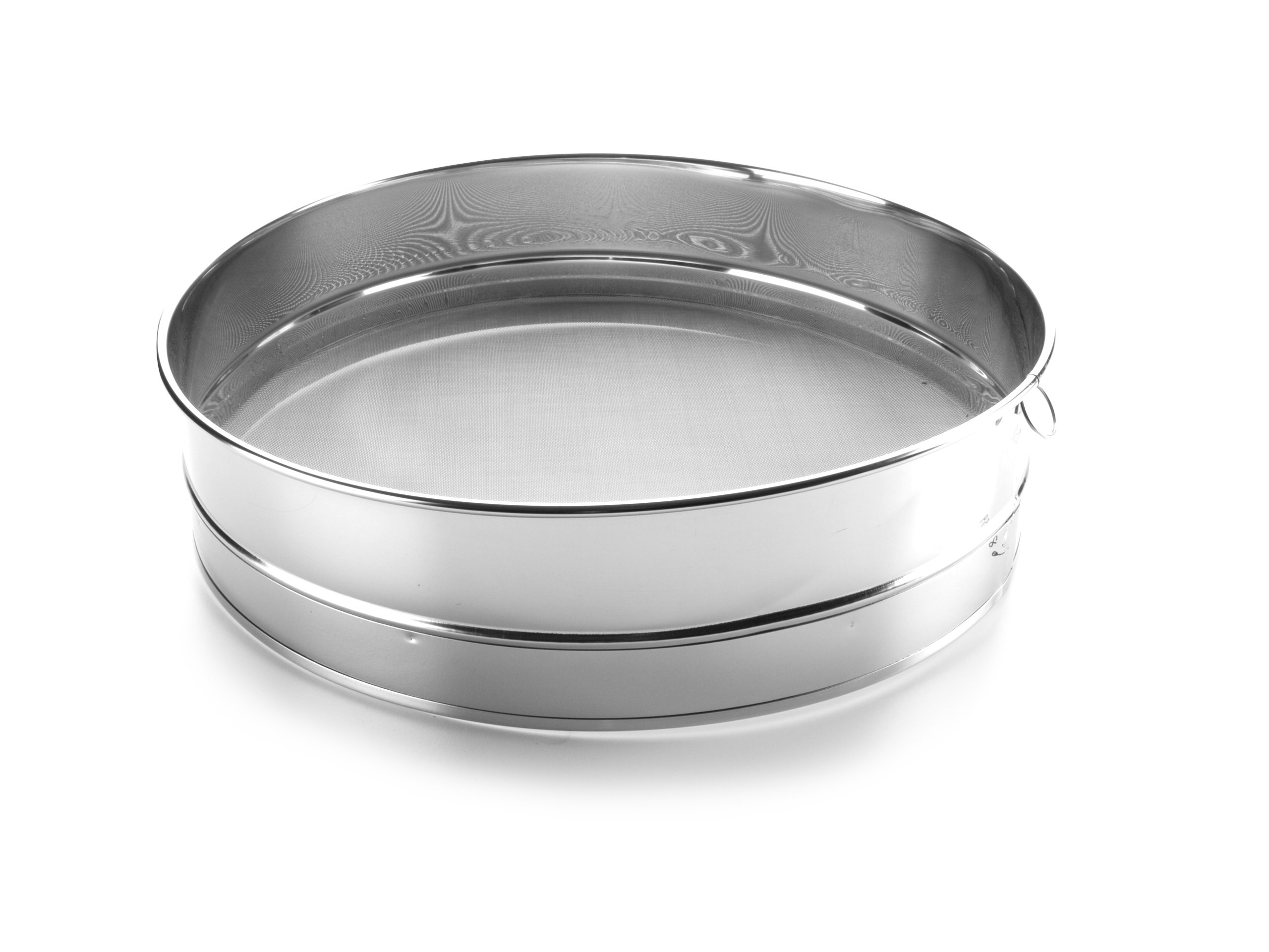 Premium 40cm Flour Sieve - Fine Mesh Stainless Steel Baking Sifter for Cake, Bread & Pastry Making - Ideal for Home Bakers & Professional Kitchens