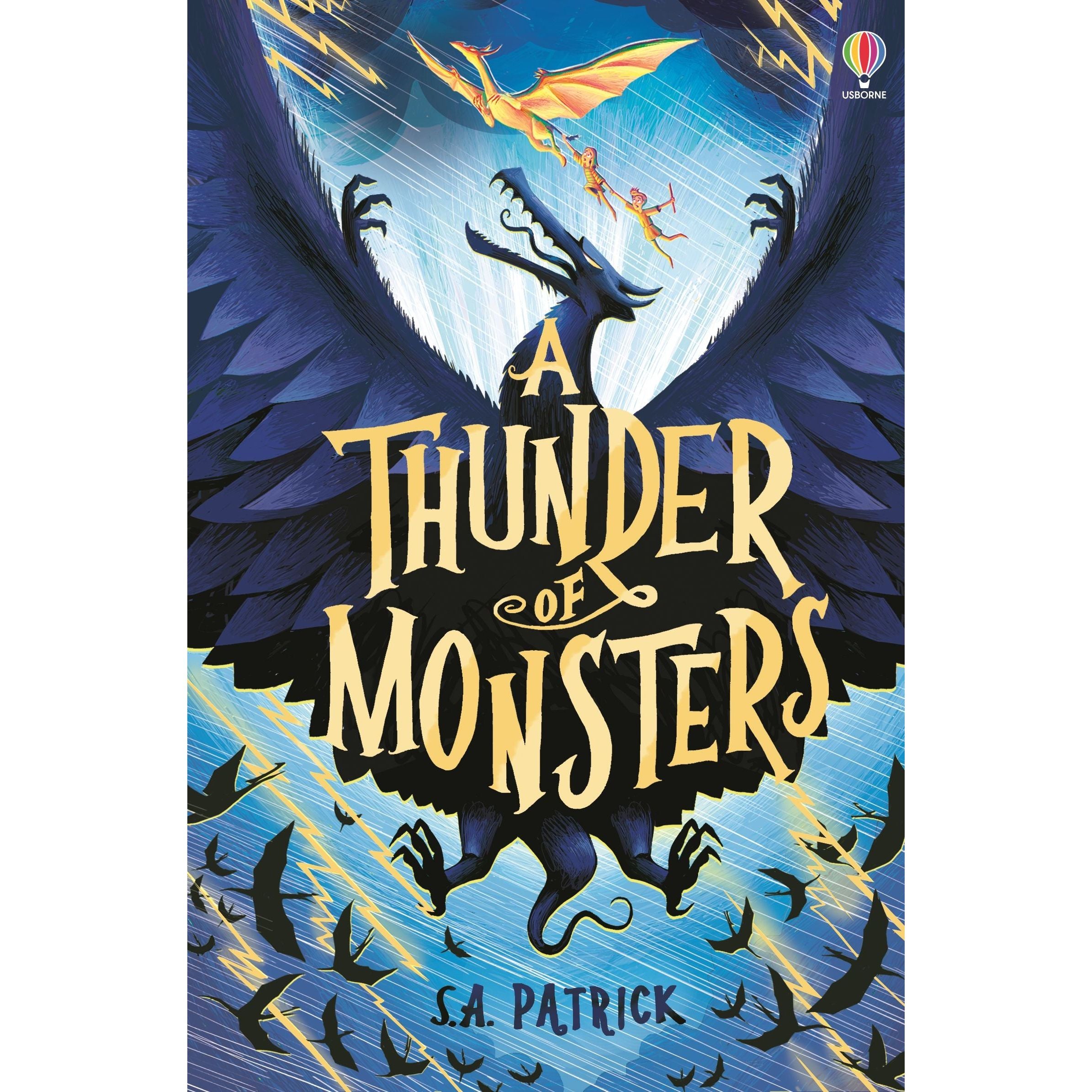 A Thunder of Monsters by S.A. Patric - Fantasy Horror Novel for Book Lovers & Halloween Reading