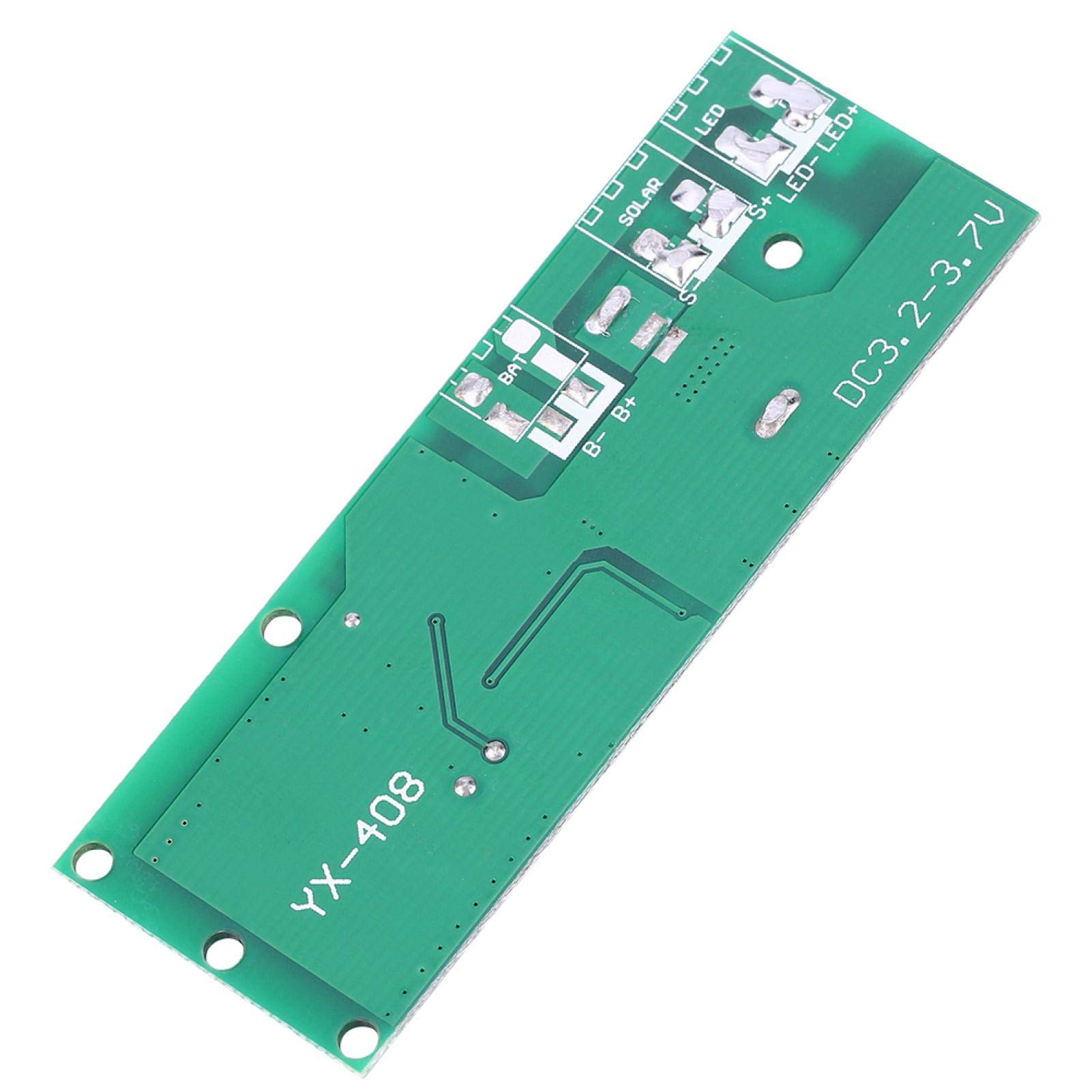 YX-408 Microwave Radar Sensor Solar Light Controller Module with Switch - 6-10M Induction Range, 26x84mm - Perfect for Outdoor Solar Lighting, Garden Path Lights & Security Lighting