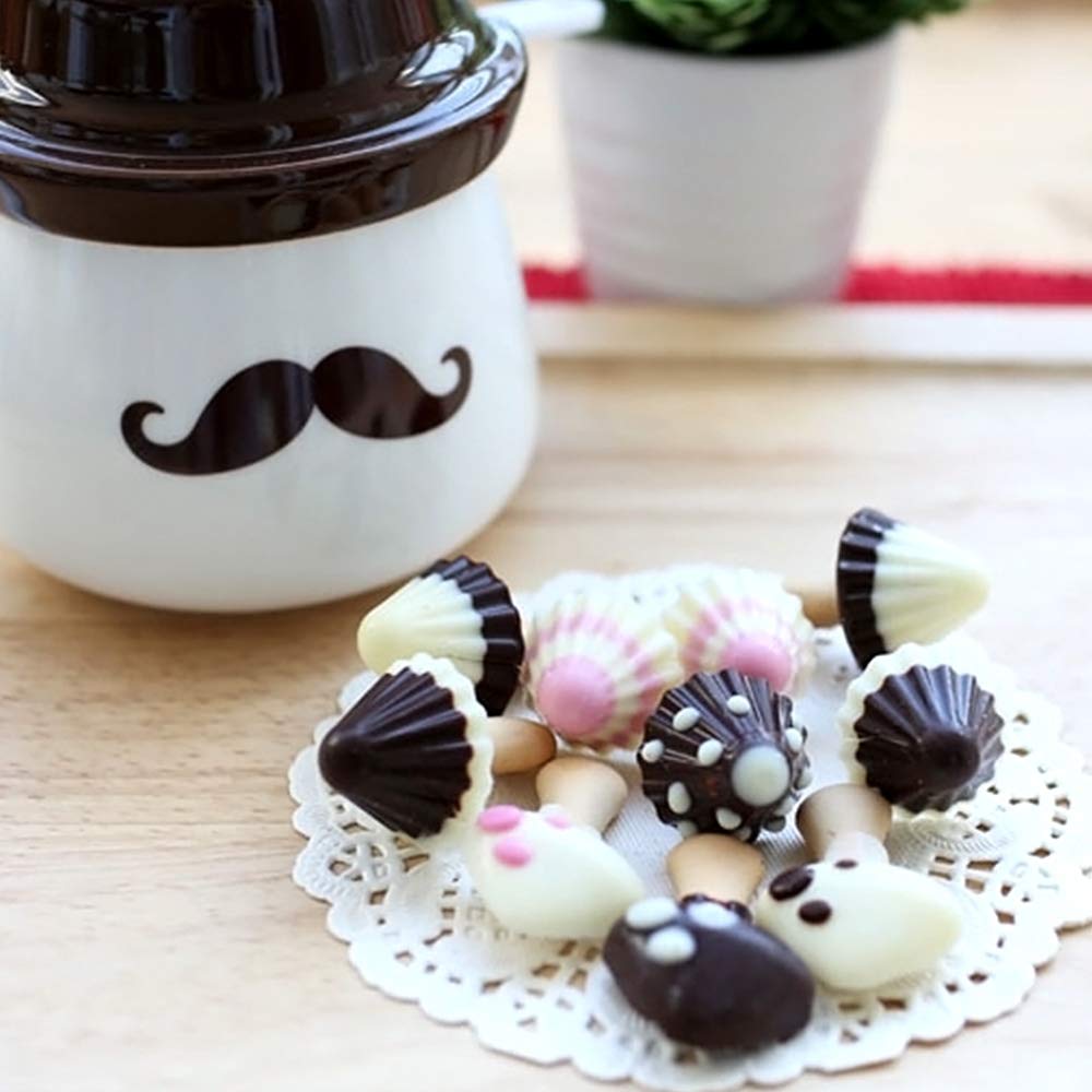Premium Mushroom Chocolate Mold Set - 2 Pack Silicone Baking Tools for DIY Chocolate Making, Ladyfingers Cookies & Cake Decorations | Perfect for Home Baking, Holiday Treats & Party Desserts