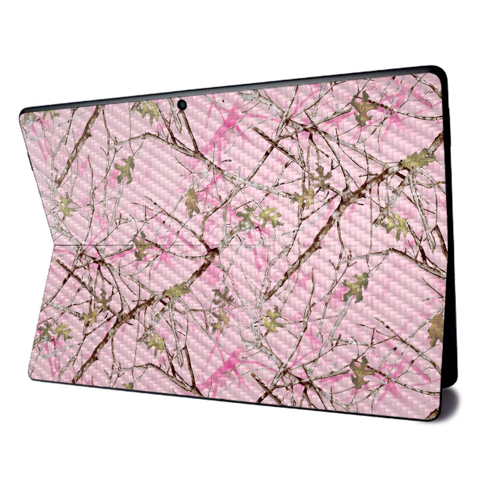 Premium Carbon Fiber Skin for Microsoft Surface Pro X - Conceal Pink | Textured Protective Cover | Easy to Apply & Remove | Made in USA | Perfect for Work, Travel & Personalization