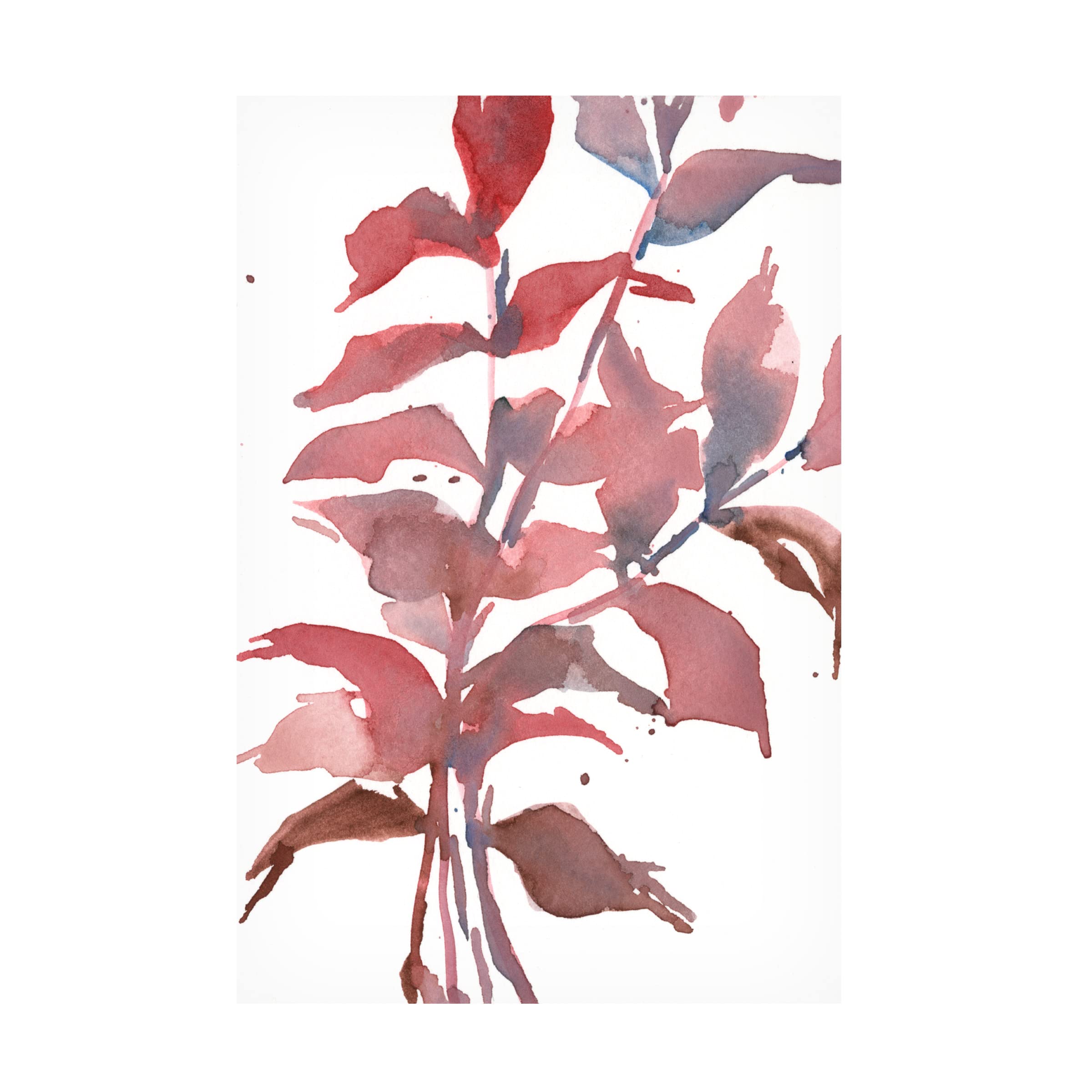 Samuel Dixon 'Fall Impression I' Canvas Art Print - Modern Landscape Wall Decor for Living Room, Bedroom & Office | Trademark Fine Art Collection
