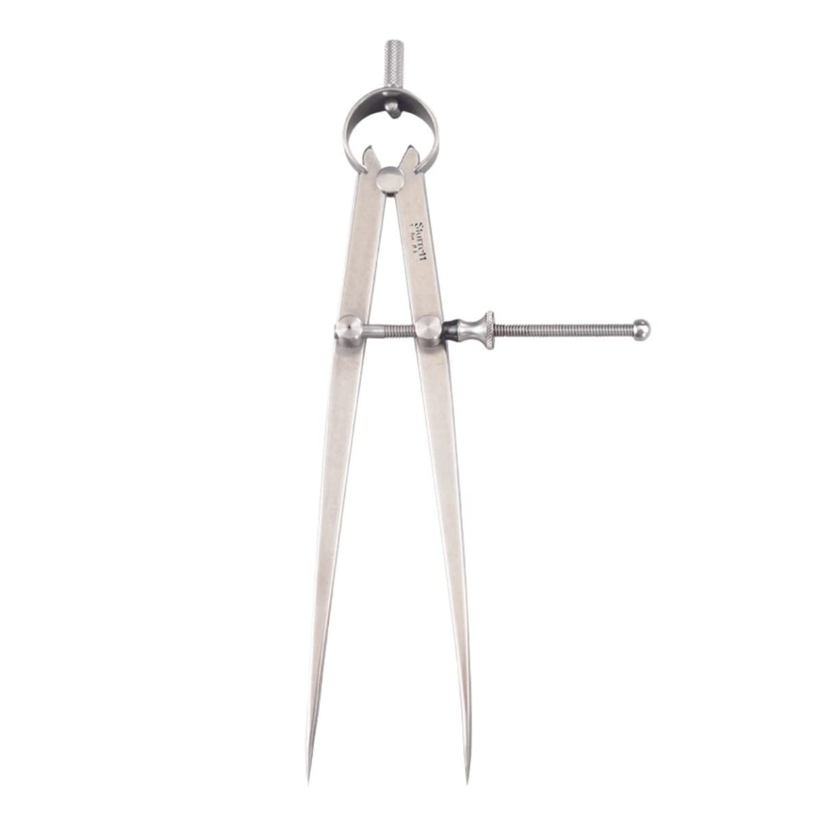 Starrett 83A-8 Yankee Spring-Type Divider - 8 Inch Precision Measuring Tool with High-Grade Steel Construction, Bow Spring & Quick-Adjust Nut - Ideal for Metalworking, Woodworking & Engineering Layouts