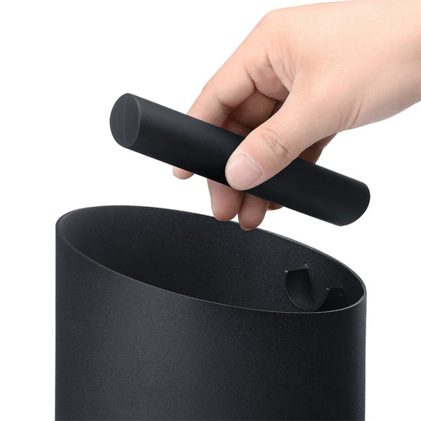 Premium Espresso Knock Box - Heavy Duty Stainless Steel Coffee Grounds Bin for Baristas & Home Brewing - Perfect for Espresso Machines & Coffee Stations