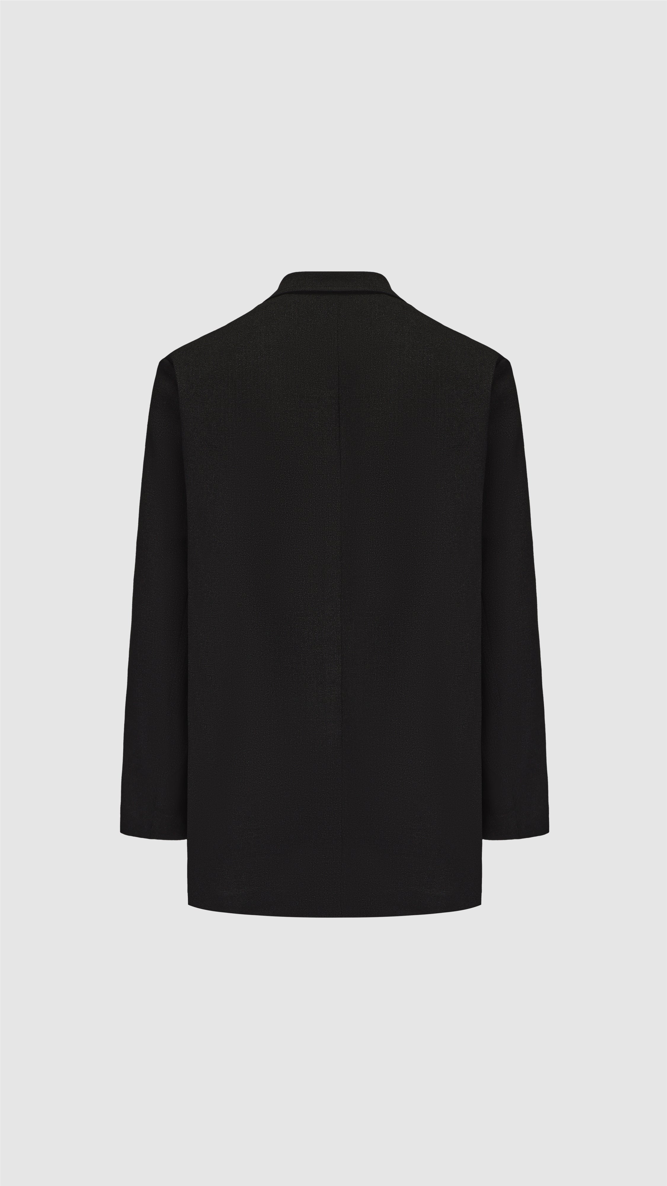 Soft Polyester Single-Breasted Blazer for Women - Lightweight Comfortable Office Wear & Business Casual Jacket - Perfect for Work, Meetings, and Professional Events