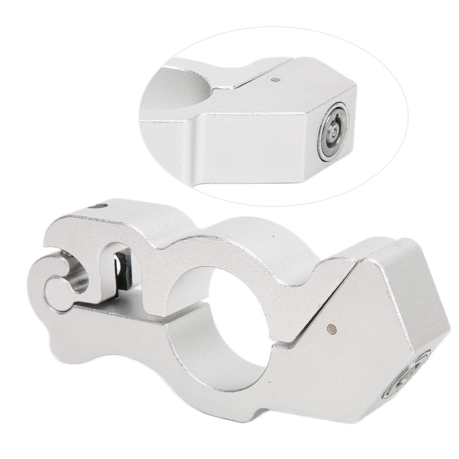 Aramox Universal Motorcycle Handlebar Grip Safety Lock - Anti-Theft Throttle Grip Lock for Scooters, ATVs, and Bikes - Secure Parking and Outdoor Use
