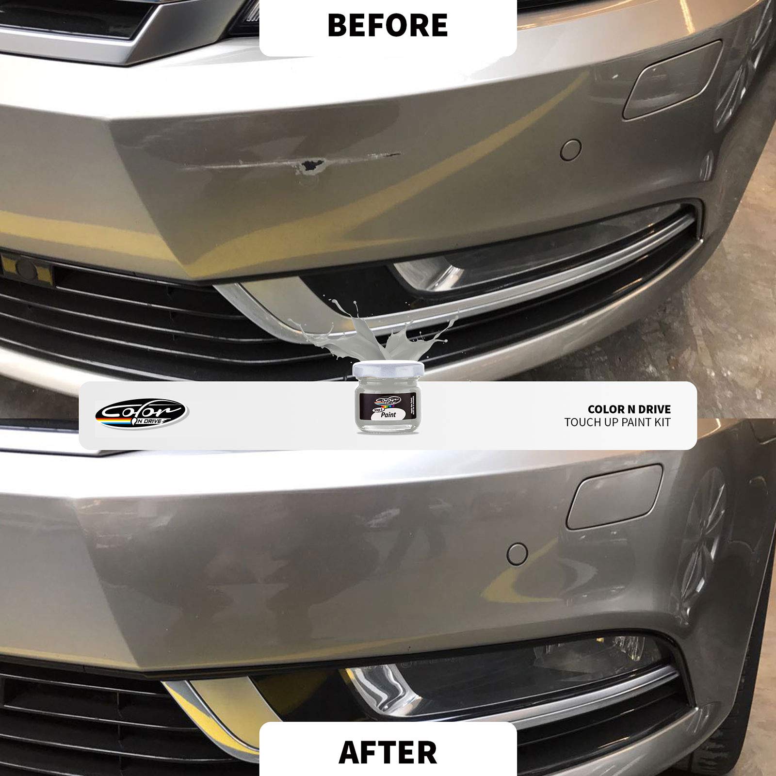Dodge Automotive Touch Up Paint - HWL White Gold Metallic - Exact Match Scratch Repair Kit | Perfect for Car Door Scratches, Bumper Chips & Minor Paint Damage