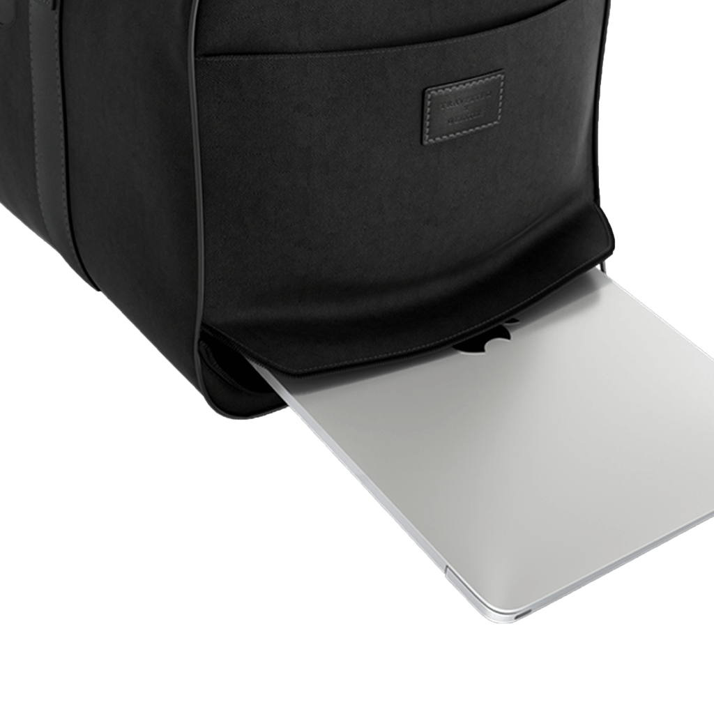 Ekster Travelteq Weekender Bag - Premium Leather Duffle for Men & Women - Perfect for Weekend Getaways, Business Trips & Gym Use