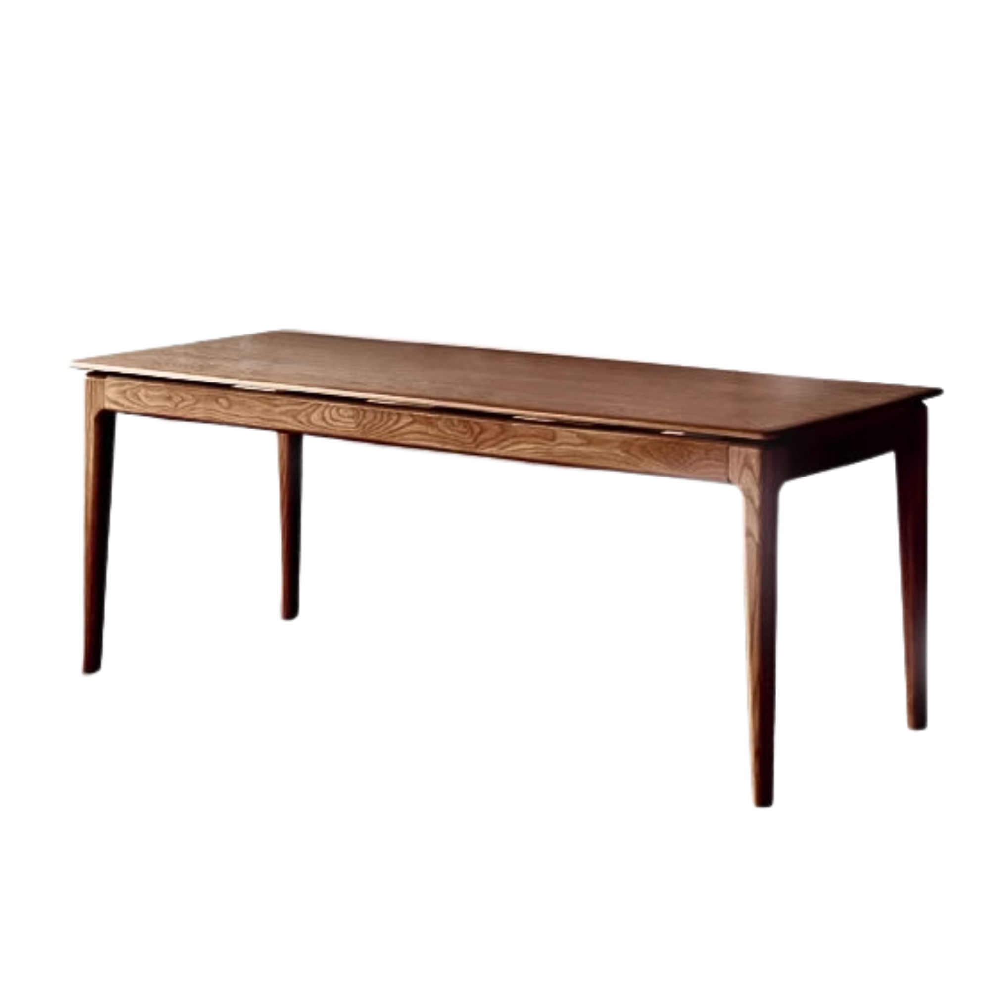 Premium Black Walnut & Ash Solid Wood Office Desk - Long Executive Work Table for Home & Business Use - Perfect for Modern Workspaces, Study Rooms & Office Decor
